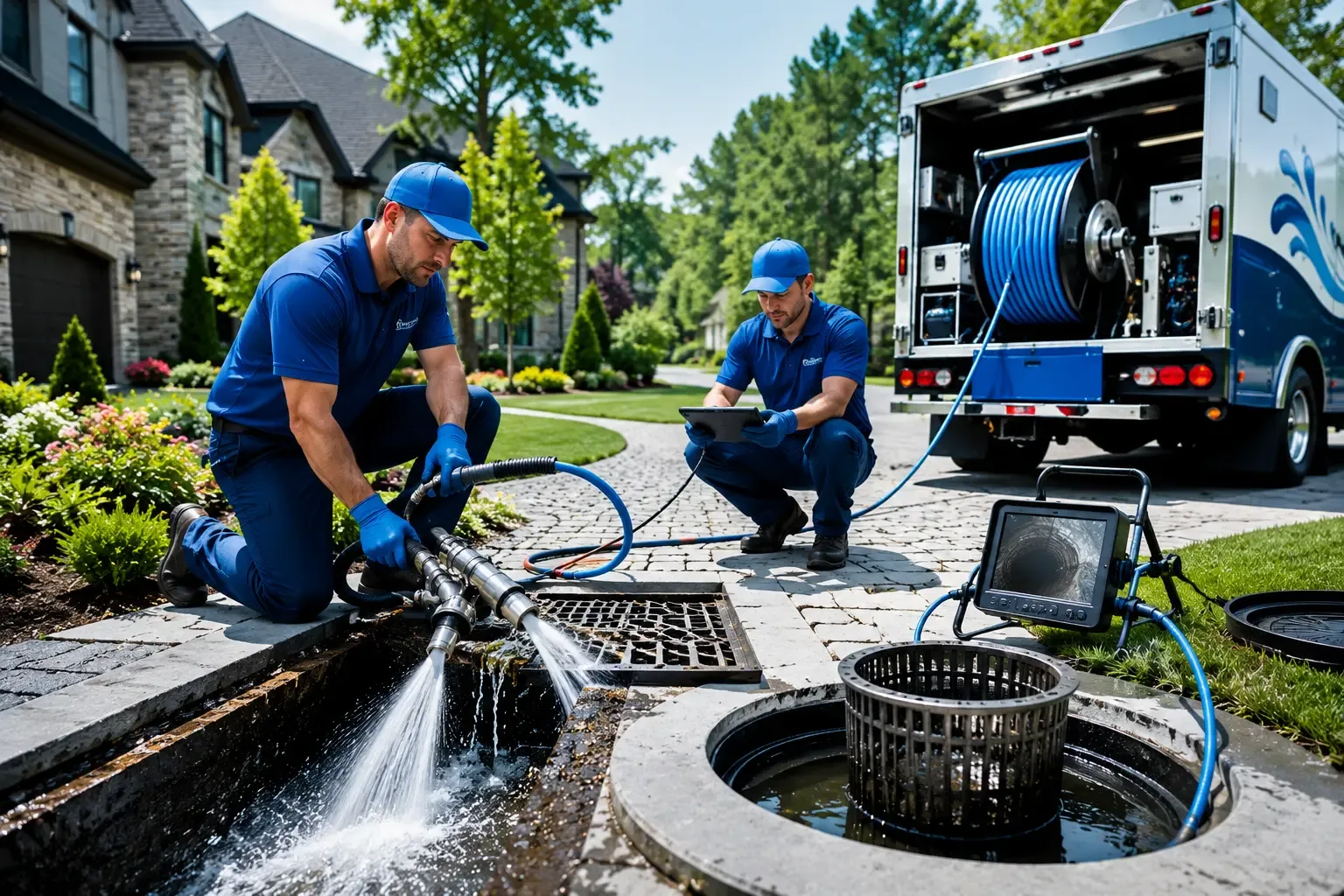 Local outdoor drain cleaning professionals in O Brien, TX